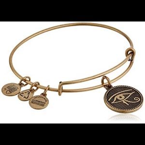 Alex and Ani Eye of Horus II Rafaelian Gold